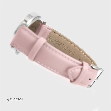 Fashion watch, Bracelet - Simple elegance - powder pink