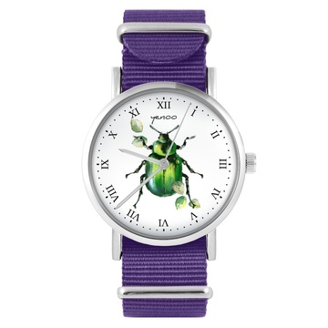 Yenoo watch - Green Bettle...