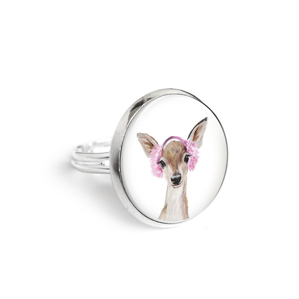 Yenoo ring 18mm - Roe-deer