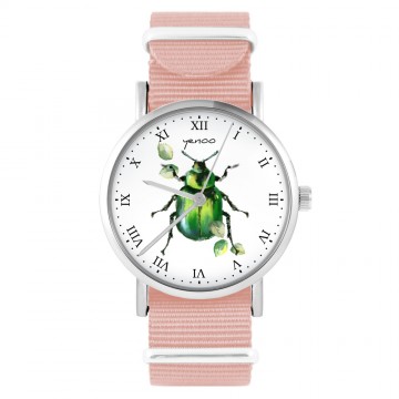 Yenoo watch - Green beetle...