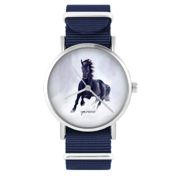 Yenoo watch - Black horse -...