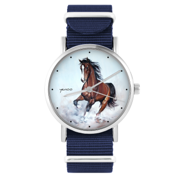Yenoo watch - Brown horse -...