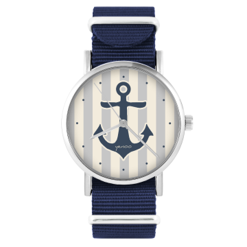 Yenoo watch - Gray anchor -...