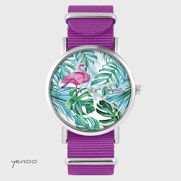 Watch - Flamingo, Tropical,...