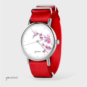 Watch - Hummingbird, Red,...