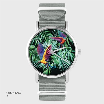Watch - Parrots, tropical -...