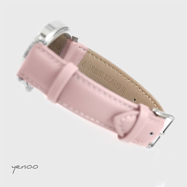 Fashion watch, Bracelet - Pink lily - powder pink