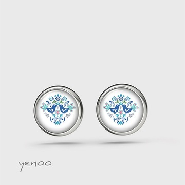 Earrings with graphics,...