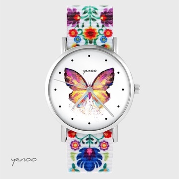 Zegarek yenoo - Motyl -...